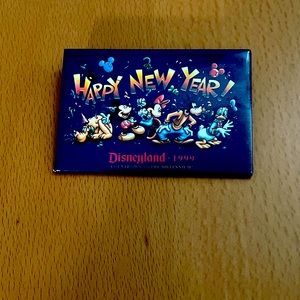 Disneyland Happy New Year 1999 Pin